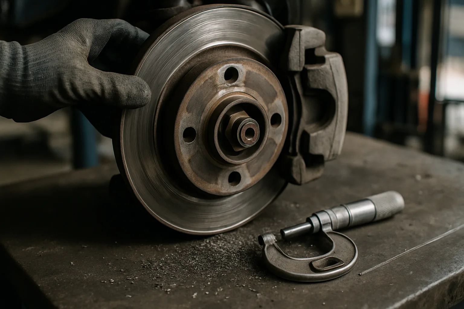 Brake system inspection detail